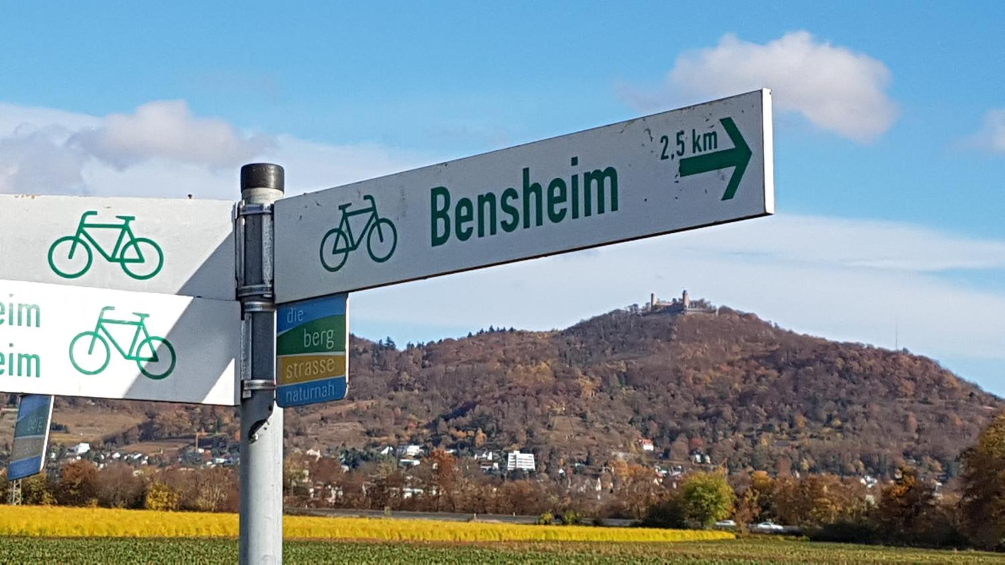 Apartmenthaus Horster Bensheim Esterno foto